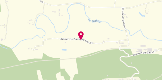 Plan de La Chalossaise, 549 chemin du Canal du Moulin, 40500 Montaut