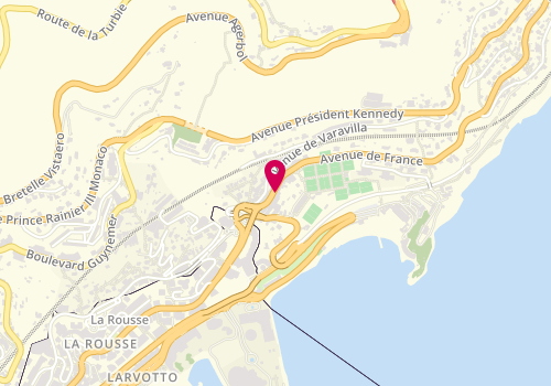 Plan de Pressing Saint Roman, 10 Avenue de France, 06190 Roquebrune-Cap-Martin