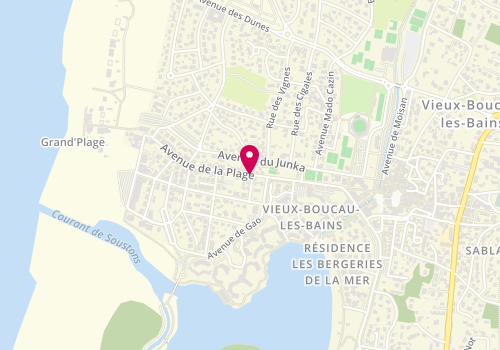 Plan de Pizzeria Lou Magnoun, Rue des Cols Verts, 40480 Vieux-Boucau-les-Bains