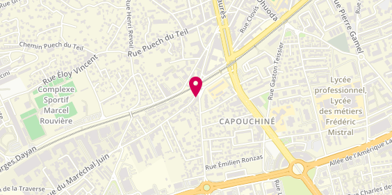 Plan de Les Collegues, 373 avenue Maréchal Juin, 30900 Nîmes