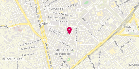 Plan de La Piazza, 38 Rue de la République, 30900 Nîmes