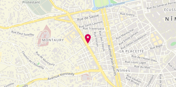Plan de Makké Pasta, 34 avenue Georges Pompidou, 30900 Nîmes