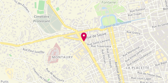 Plan de Pizza Mignon, 84 avenue Georges Pompidou, 30900 Nîmes