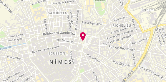 Plan de The Little Italy Shop, 29 Boulevard Amiral Courbet, 30000 Nîmes