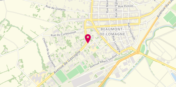 Plan de Chez Titoff, 6 avenue du 8 Mai 1945, 82500 Beaumont-de-Lomagne