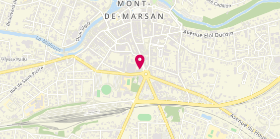 Plan de Pizza Maria, 14 place Jean Jaures, 40000 Mont-de-Marsan
