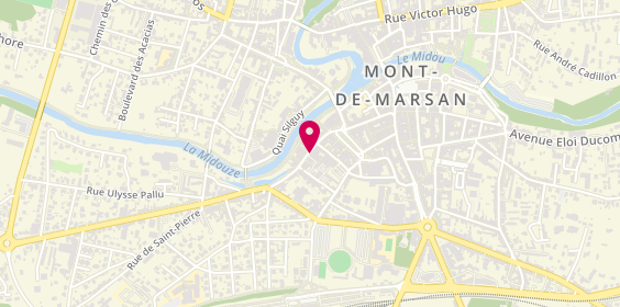 Plan de Mont de Pizza, 13 Rue du Maréchal Bosquet, 40000 Mont-de-Marsan