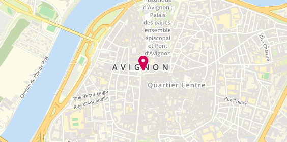 Plan de Restaurant des Arts, 8 Place Horloge, 84000 Avignon