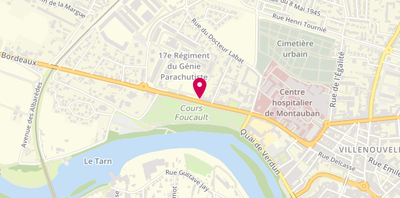 Plan de Les Lansquenets, 40 Avenue du 10e Dragon, 82000 Montauban