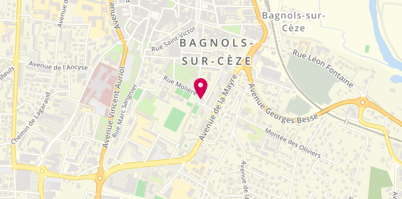 Plan de My Pizza, 23 Rue Garidel Alègre, 30200 Bagnols-sur-Cèze