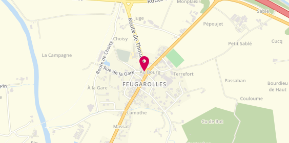 Plan de Pizz'Anna, 7 Route de Thouars, 47230 Feugarolles