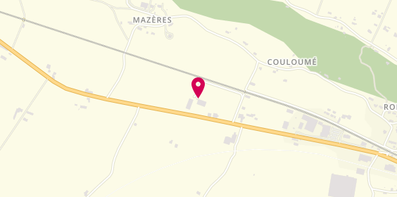 Plan de Le Raiz'to, Route Nationale 113 Zone Industrielle 
A Maury, 47130 Port-Sainte-Marie