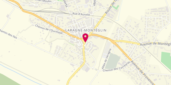 Plan de La Pizzaline, 28 place de la Fontaine, 05300 Laragne-Montéglin