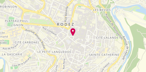 Plan de DODICI, 1 Rue Corbières, 12000 Rodez