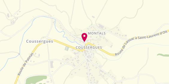 Plan de Chez Alex, 32 Route de Saint Jacques, 12310 Palmas-d'Aveyron