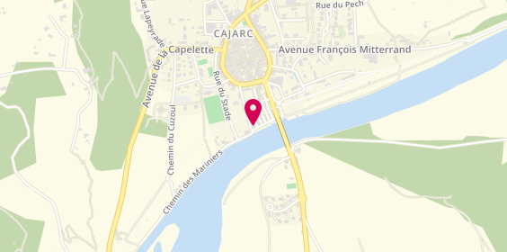 Plan de Moorea, 2 place du Faubourg, 46160 Cajarc