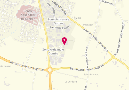 Plan de Pizza Matéo, Route Départementale 932 Zone Industrielle Dumes, 33210 Langon