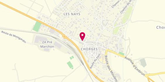 Plan de Brasserie des Alpes, avenue de la Gare, 05230 Chorges