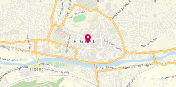 Plan de La Flambée, 26 Rue Caviale, 46100 Figeac