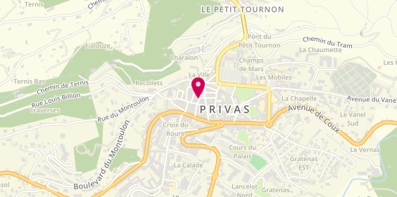 Plan de Illico Prétot Privas, 3 Rue Pierres Vieilles, 07000 Privas