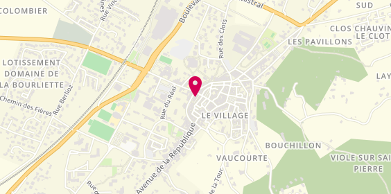 Plan de Regal Pizzas, 91 avenue de la République, 26270 Loriol-sur-Drôme
