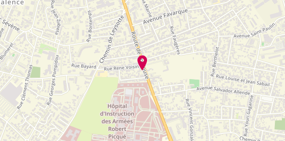Plan de Pizza Hot au Feu de Bois, 333 Route de Toulouse, 33140 Villenave-d'Ornon