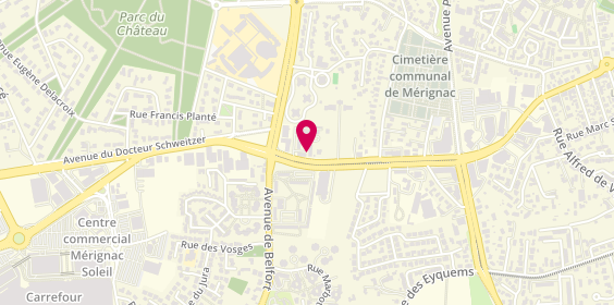 Plan de Kiosque à Pizzas, 255 avenue de la Marne, 33700 Mérignac
