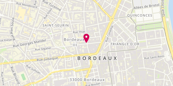 Plan de Les Pizzas de Muriel (Lpdm), 27 Rue du Palais Gallien, 33000 Bordeaux
