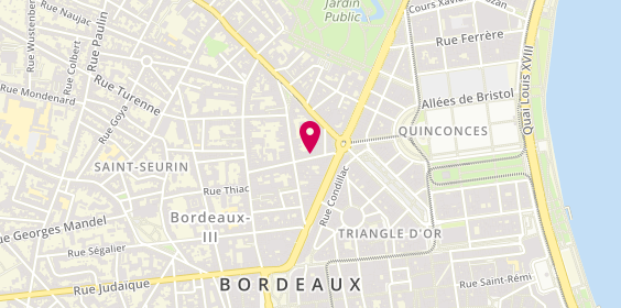 Plan de Bistrot Mimi, 17 Rue Huguerie, 33000 Bordeaux