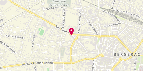 Plan de Lbap Bergerac, 58 Rue Valette, 24100 Bergerac