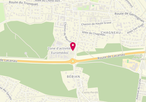 Plan de Pizza Poms St Aubin, 65 Route de Saint-Médard, 33160 Saint-Aubin-de-Médoc