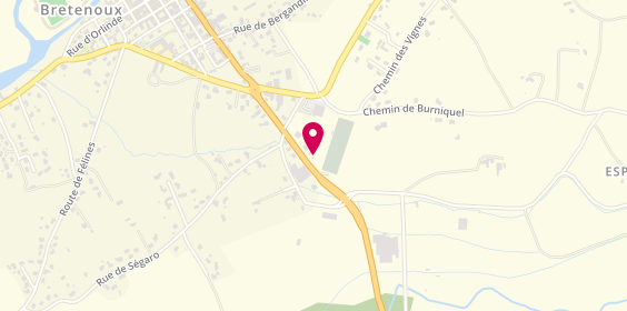 Plan de Pizza Autentica, Route Saint Céré, 46130 Bretenoux