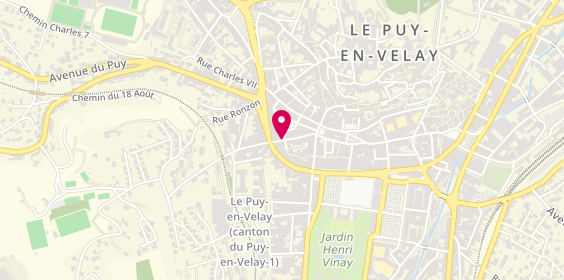 Plan de Pizzeria le Golden, 39 Rue Saint-Jacques, 43000 Le Puy-en-Velay