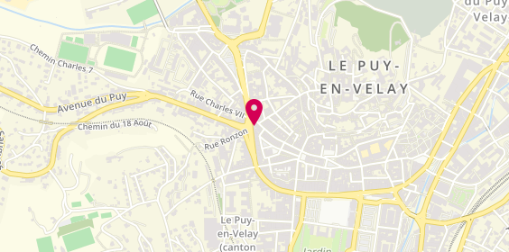 Plan de La Tour de Pizz, 56 Boulevard Saint Louis, 43000 Le Puy-en-Velay
