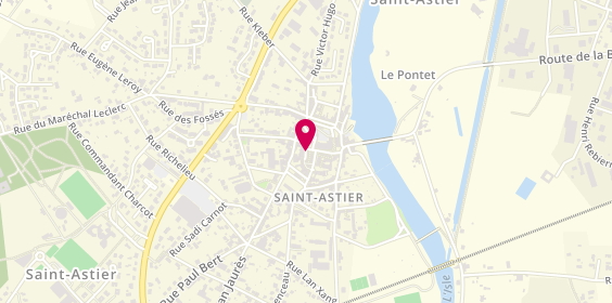 Plan de PIZZA and C°, 5 place de l'Église, 24110 Saint-Astier
