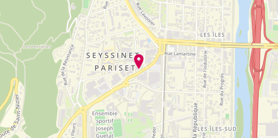 Plan de Da Peppino 2 Pizzeria, 26 avenue de la Houille Blanche, 38170 Seyssinet-Pariset
