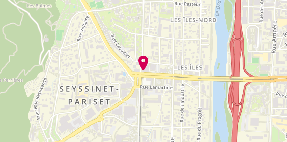 Plan de Basilic&Co, 20 Boulevard de l'Europe, 38170 Seyssinet-Pariset