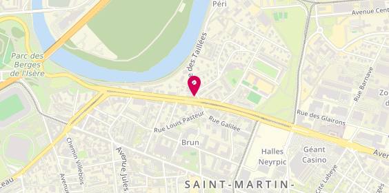 Plan de Pizzeria du Campus, 92 Rue des Taillées, 38400 Saint-Martin-d'Hères