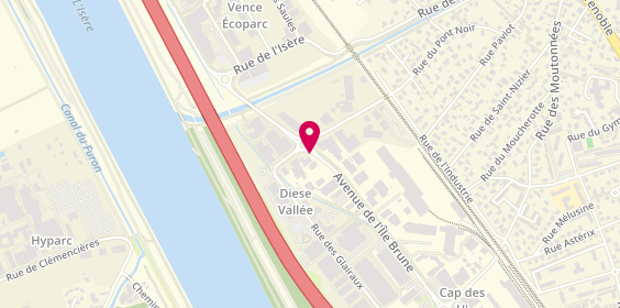 Plan de Pizzeria le Fiacre, Centre Commercial Carrefour
Avenue de l'Ile Brune, 38120 Saint-Égrève