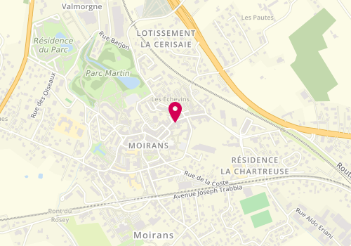 Plan de Pizza d'Antan, 31 Rue de la République, 38430 Moirans