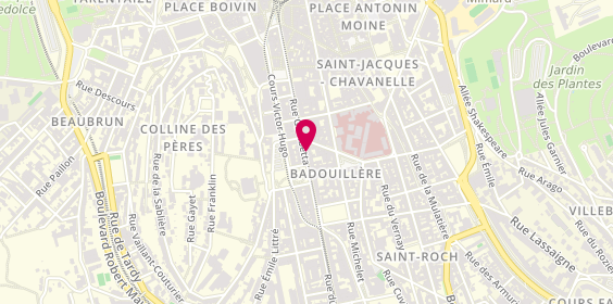 Plan de Pizz' A l'Ancienne, 31 Rue Gambetta, 42000 Saint-Étienne