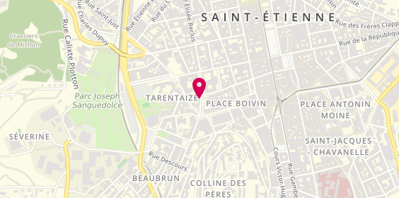 Plan de Fantasia Number One, 26 Rue Georges Teissier, 42000 Saint-Étienne