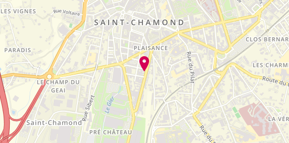 Plan de Pizz'Alif, 12 Cr Adrien de Montgolfier, 42400 Saint-Chamond