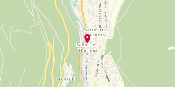 Plan de Alpini Food, Salins Les Thermes 640 Thermes, 73600 Salins-Fontaine