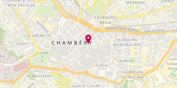 Plan de L'Entracte, 34 Rue du Verger, 73000 Chambéry