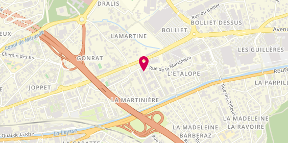 Plan de Golden Pizz', 461 Rue de la Martinière, 73000 Bassens