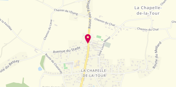Plan de L'Ovalie Piz, 11 Route des Palleteaux, 38110 La Chapelle-de-la-Tour