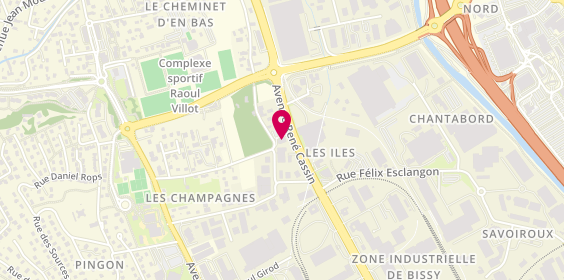 Plan de L'Alpinet, 129 avenue René Cassin, 73290 La Motte-Servolex