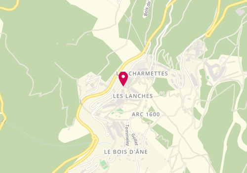 Plan de Le Cairn 1600, Résidence Cascade
1600 Place du Soleil, 73700 Bourg-Saint-Maurice