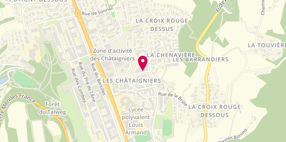 Plan de Golden pizz, 259 Rue de la Croix Rouge, 73000 Chambéry